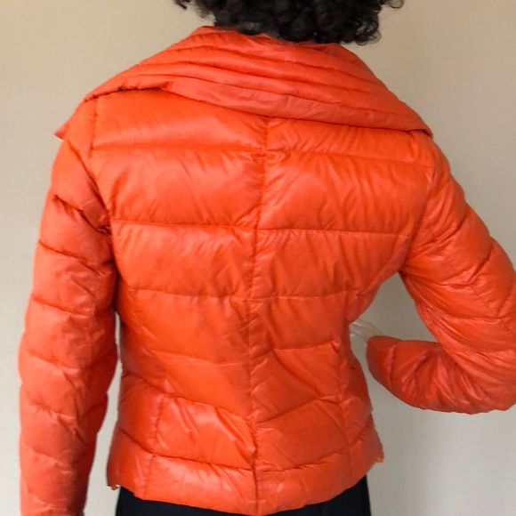 BCBGeneration orange moto puffer - Picture 6 of 8